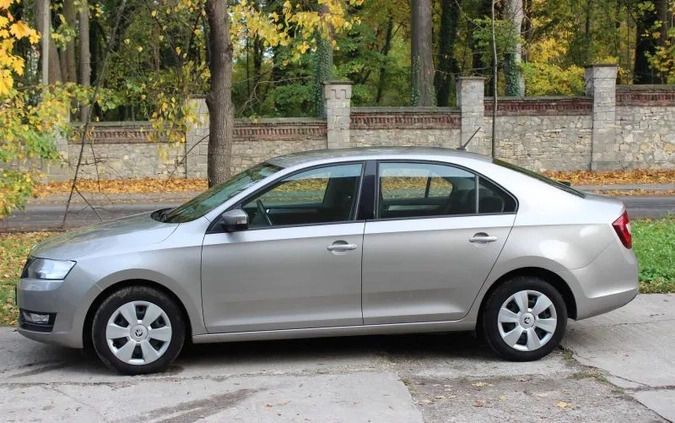 Skoda RAPID cena 39500 przebieg: 115000, rok produkcji 2017 z Brzozów małe 67